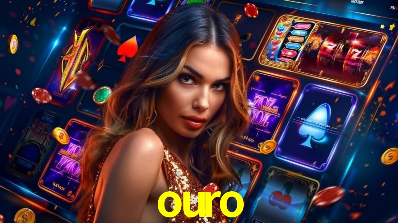 Mesa de Blackjack ouro